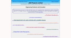 Desktop Screenshot of jgdprojects.co.uk